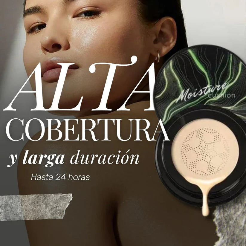 Base Rejuvenecedora - Cushion CC Cream® + Brocha de Regalo 🎁✨