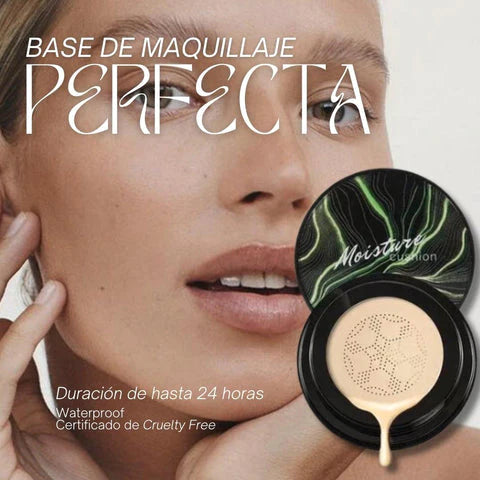 Base Rejuvenecedora - Cushion CC Cream® + Brocha de Regalo 🎁✨