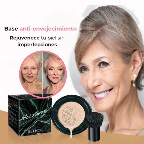 Base Rejuvenecedora - Cushion CC Cream® + Brocha de Regalo 🎁✨