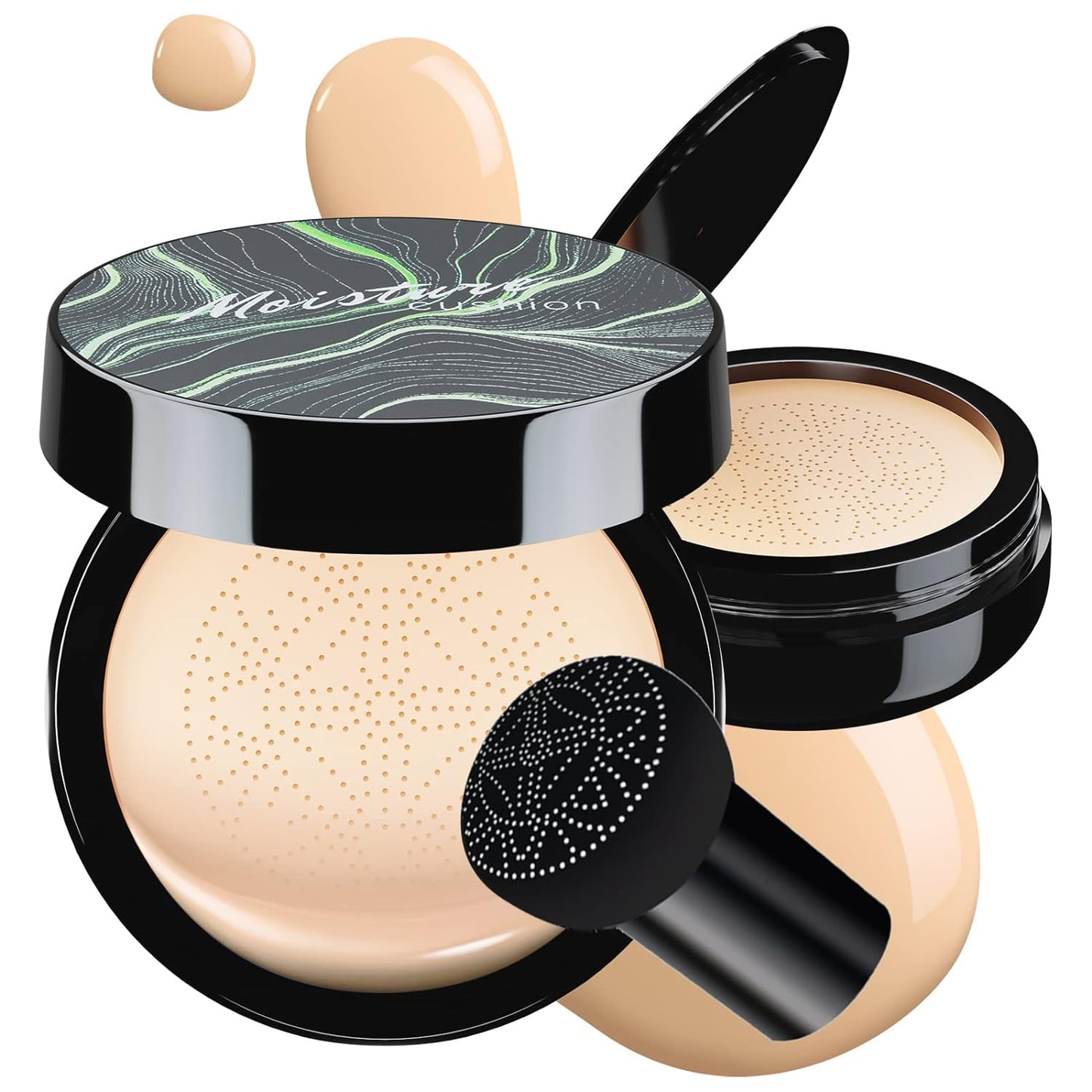 Base de Maquillaje Hidroresistente - Cushion CC Cream® + Brocha de Regalo 🎁✨